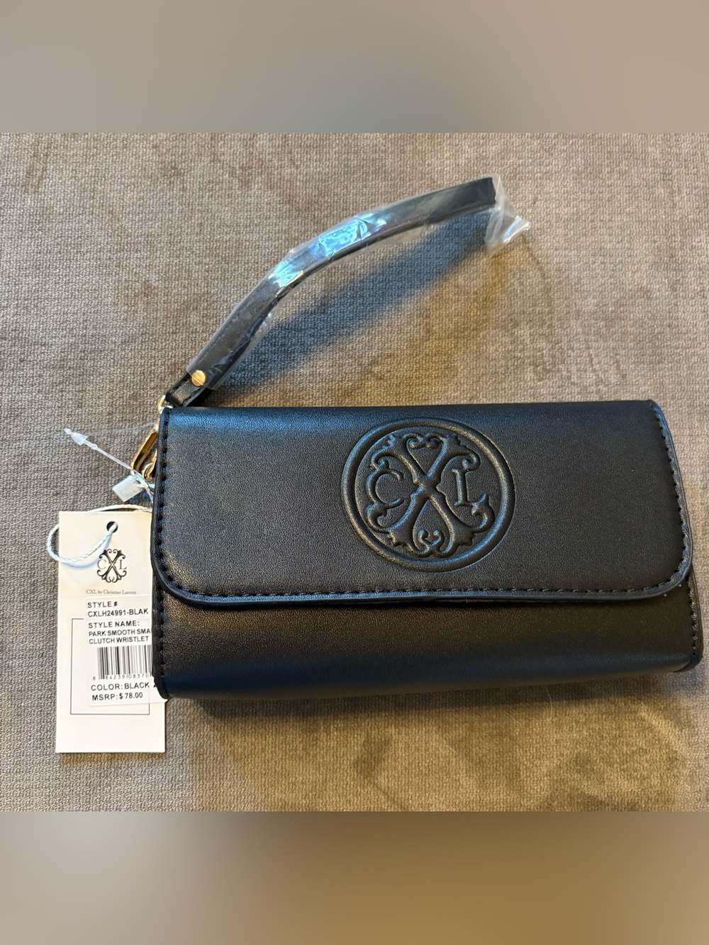 Black Wristlet Clutch